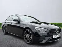 Used Mercedes E200 AMG line 2023 Black Sedan