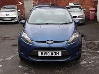 Used Ford Fiesta 2010 Blue Hatchback