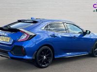 Used Honda Civic SR 129 HP (94 kW) 2017 Blue Hatchback