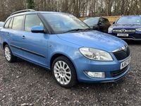 Used Skoda Fabia Elegance 105 HP (77 kW) 2013 Blue Estate