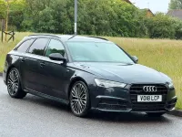 Used Audi A6 Black Edition 2018 Blue Estate