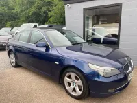 Used BMW 520 Advantage 177 HP (130 kW) 2009 Blue Sedan