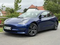 Used Tesla Model 3 Long Range RWD 77 kW (106 HP) 2023 Blue Sedan