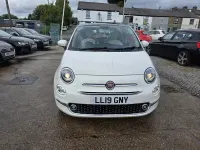 Used Fiat 500 Lounge 69 HP (50 kW) 2019 White Hatchback