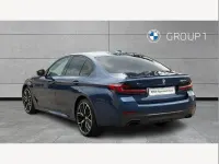 Used BMW 530 M Sport 281 HP (206 kW) 2022 Blue Sedan