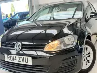 Used VW Golf VII S 86 HP (63 kW) 2014 Black Hatchback