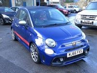 Used Abarth 595C Turismo 165 HP (121 kW) 2016 Blue Cabriolet
