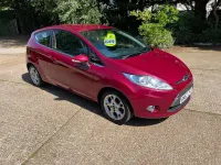 Used Ford Fiesta Zetec 2012 Red Hatchback