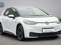 Used VW ID.3 Pro Performance 150 kW (204 HP) 2021 White Hatchback