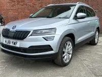 Gebraucht Skoda Karoq SE L 150 PS (110 kW) 2018 Silber SUV