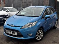 Used Ford Fiesta Zetec 82 HP (60 kW) 2010 Blue Hatchback