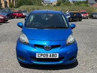 Used Toyota Aygo 67 HP (49 kW) 2009 Blue Hatchback
