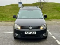 Used VW Caddy Highline 102 HP (75 kW) 2014 Black MPV