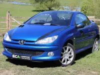 Używany Peugeot 206 Allure 2006 Niebieski Kabriolet