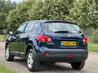 Used Nissan Qashqai Acenta 141 HP (103 kW) 2008 Blue SUV