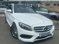 Used Mercedes C250 AMG Line Premium 2017 White Estate