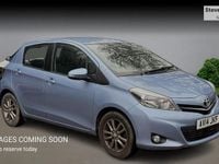 Used Toyota Yaris 2014 Blue Hatchback