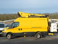 Used Iveco Daily 170 HP (125 kW) 2016 Yellow Van