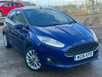 Used Ford Fiesta Titanium X 125 HP (91 kW) 2016 Blue Hatchback