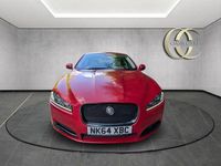 Begagnad Jaguar XF Luxury 2014 Röd Sedan