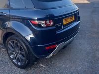 Used Land Rover Range Rover evoque Dynamic 190 HP (139 kW) 2013 Blue SUV