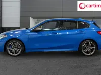Used BMW M135 Comfort Edition 306 HP (225 kW) 2022 Blue Hatchback