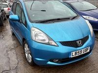 Begagnad Honda Jazz EX 100 HK (73 kW) 2010 Blå Halvkombi