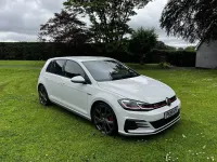 Used VW Golf VII GTI 245 HP (180 kW) 2019 White Hatchback