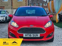 Used Ford Fiesta Zetec 2016 Red Hatchback