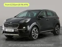 Used Kia Sportage 136 HP (100 kW) 2021 Black SUV
