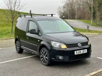 Used VW Caddy Highline 102 HP (75 kW) 2014 Black MPV