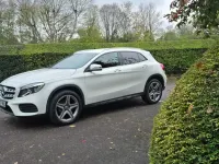 Begagnad Mercedes GLA200 AMG line 2017 Vit SUV