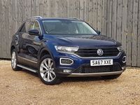 Used VW T-Roc SEL 150 HP (110 kW) 2018 Blue SUV