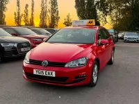 Used VW Golf VII Match 105 HP (77 kW) 2015 Red Hatchback