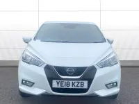 Used Nissan Micra N-Connecta 90 HP (66 kW) 2018 White Hatchback