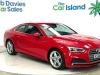 Used Audi A5 S-Line 190 HP (139 kW) 2018 Red Coupe