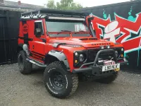 Used Land Rover Defender 1993 Red SUV