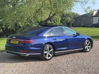 Usado Audi A8 Comfort 2018 Azul Sedan