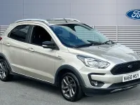 Used Ford Ka Plus Active 86 HP (63 kW) 2018 Silver Hatchback