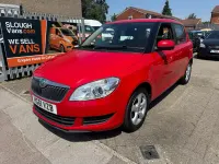 Used Skoda Fabia SE 86 HP (63 kW) 2012 Red Hatchback