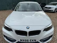 Used BMW 218 Sport Line 150 HP (110 kW) 2016 White Coupe