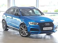 Used Audi Q3 Black Edition 184 HP (135 kW) 2017 Blue SUV