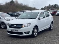 Begagnad Dacia Sandero Lauréate 2015 Vit Halvkombi