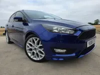 Used Ford Focus ST-Line 140 HP (102 kW) 2018 Blue Hatchback