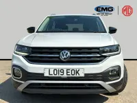Used VW T-Cross Edition 115 HP (84 kW) 2019 White SUV