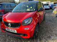 Used Smart ForFour Passion 71 HP (52 kW) 2015 Red Hatchback