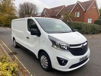 Gebraucht Vauxhall Vivaro Sportive 125 PS (91 kW) 2018 Weiß Van / Kleinbus