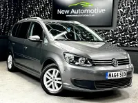 Used VW Touran SE 105 HP (77 kW) 2014 Grey MPV