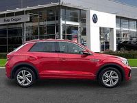 Used VW T-Roc R-line 150 HP (110 kW) 2022 Red SUV