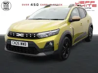 New Dacia Sandero Extreme 2026 Yellow Hatchback